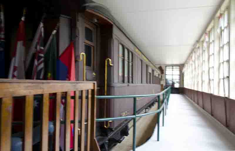 Francia - Compiegne 32 - La Clairiere de l'Armistice - museo - vagón del Armisticio 1918